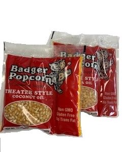 12 oz Coconut Oil BP Popcorn Kits, 24/case