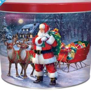 2 Gallon Santa with Reindeer