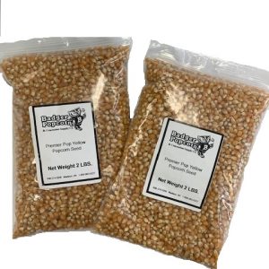 Premier Pop Yellow Popcorn Seed, 2 lb Ziplock Bags