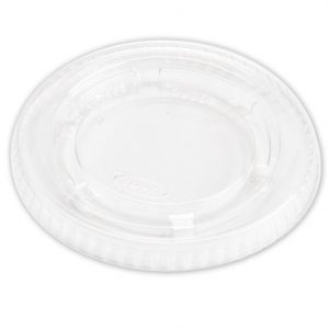 Portion Cup Lid, 2 oz, 2,500/Case