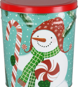 6.5 Gallon Peppermint Snowman