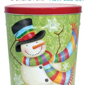 3.5 Gallon Scarf Snowman