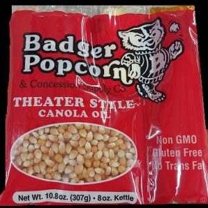 8 oz Canola Oil BP Popcorn Kits, 24/case