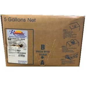 Cocktail Base, 5 Gallon BIB