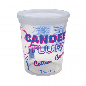 Candee Fluff Tubs & Lids, 400/cs