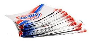 Foil Hot Dog Bags, 1000/Bx