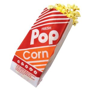 Gusetted #3 Popcorn Bags, 1000/case