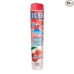 Icee Push Up, Cherry 24/4 Oz