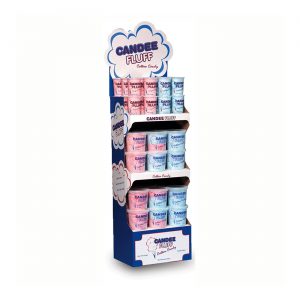 Cotton Candy Floor Merchandiser