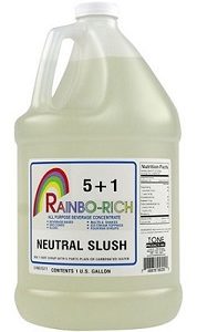 Rainbo-Rich Neutral Slush Base, 1 Gallon