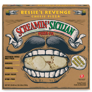 Palermo's 12" Screamin Sicilian Cheese Pizza, 12/case